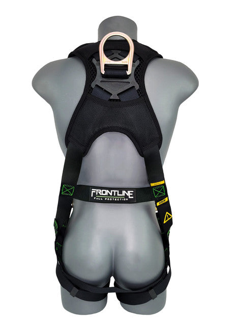 Frontline 310VQC Patriot Vest Style Harness with Airflo and Quick Connect Buckles - Made in USA 2XL VM Hardware