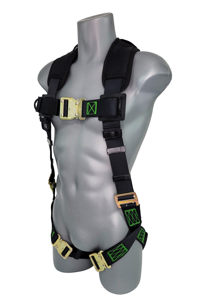 Frontline 310VQC Patriot Vest Style Harness with Airflo and Quick Connect Buckles - Made in USA Universal VM Hardware