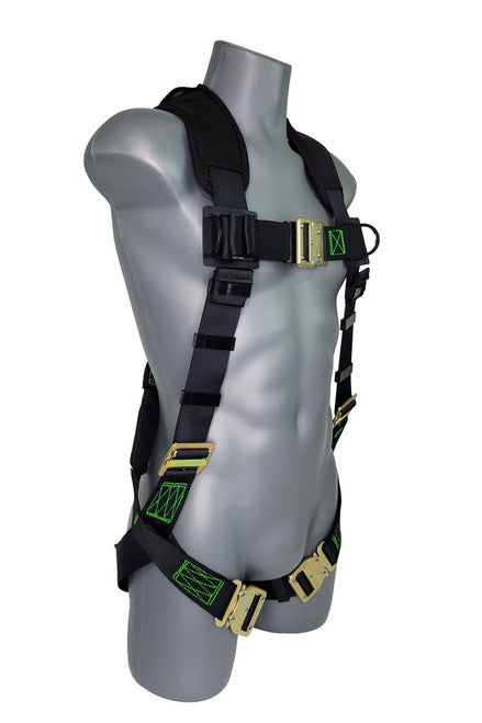 Frontline 310VQC Patriot Vest Style Harness with Airflo and Quick Connect Buckles - Made in USA 2XL VM Hardware