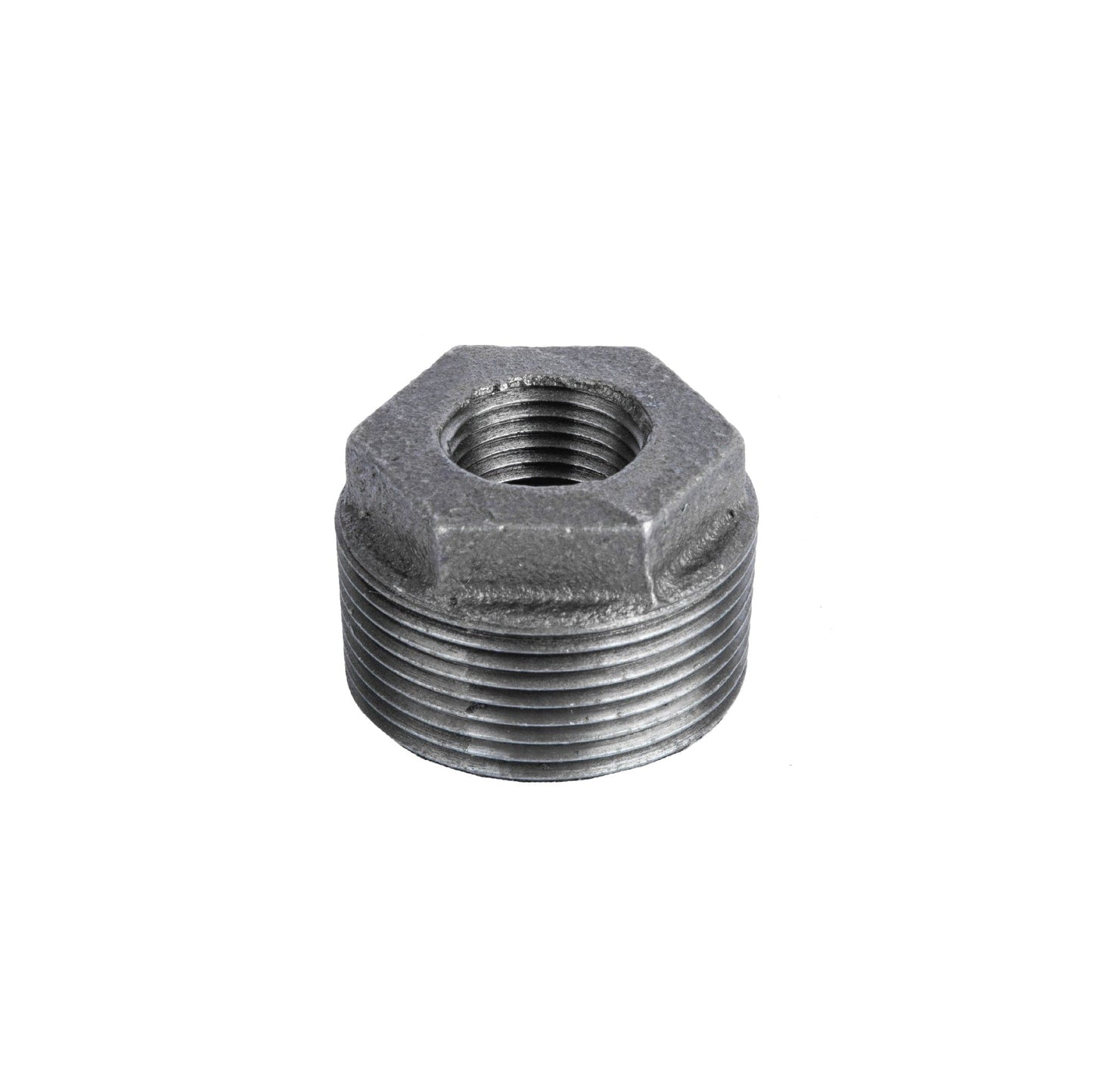 1 1/2 in. x 1 1/4 in. Black Bushing PIPE DECOR