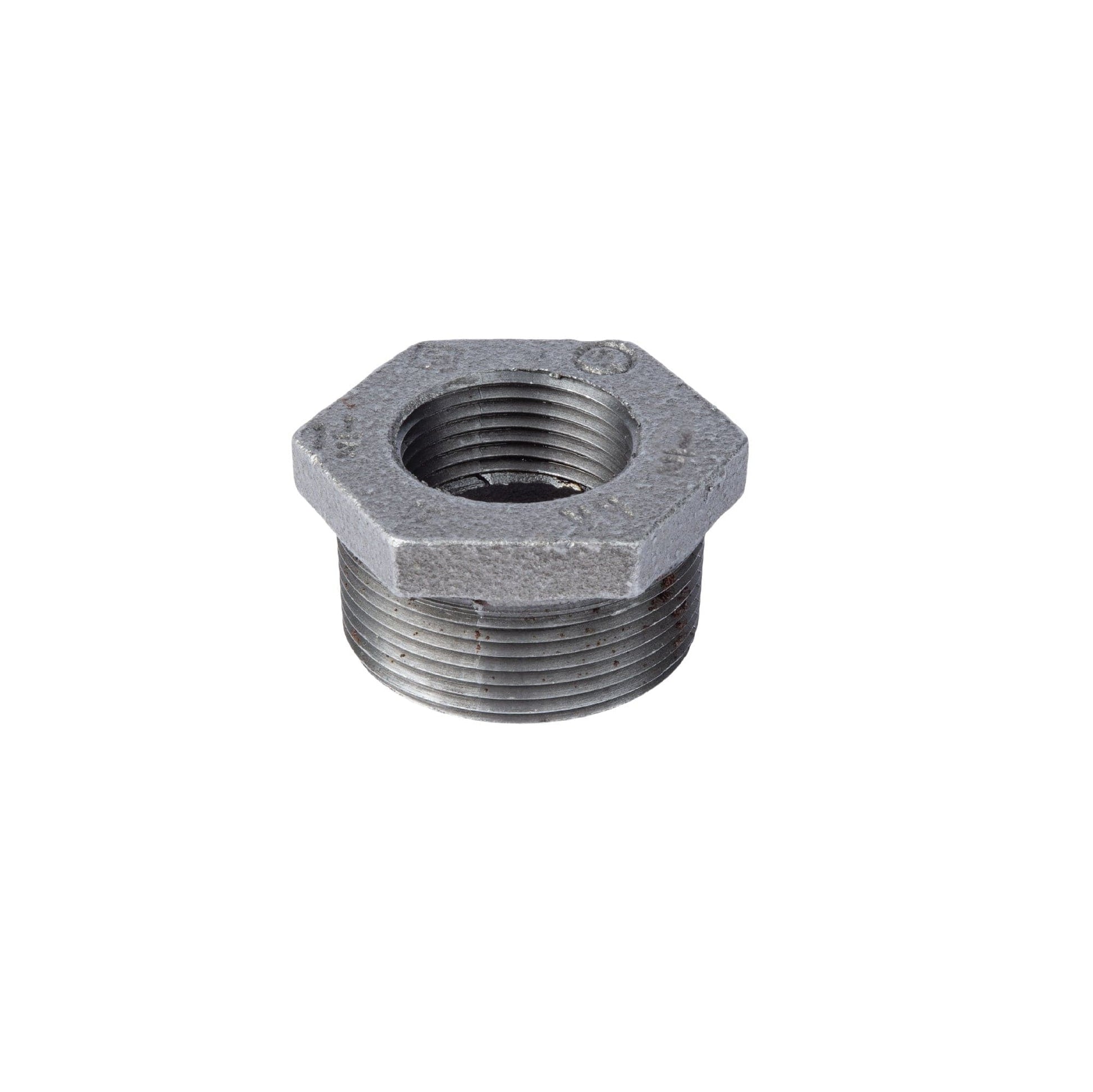 1 1/2 in. x 1/2 in. Black Bushing PIPE DECOR