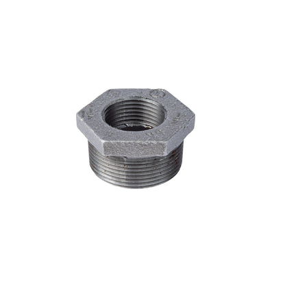 1 1/2 in. x 1/2 in. Black Bushing PIPE DECOR