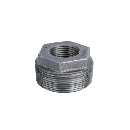 2 in. x 3/4 in. Black Bushing PIPE DECOR