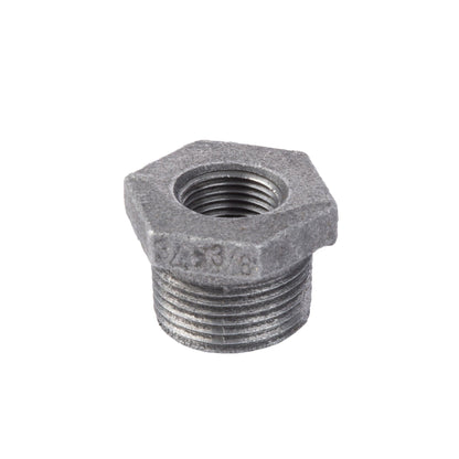 3/8 in. x 1/8 in. Black Bushing PIPE DECOR
