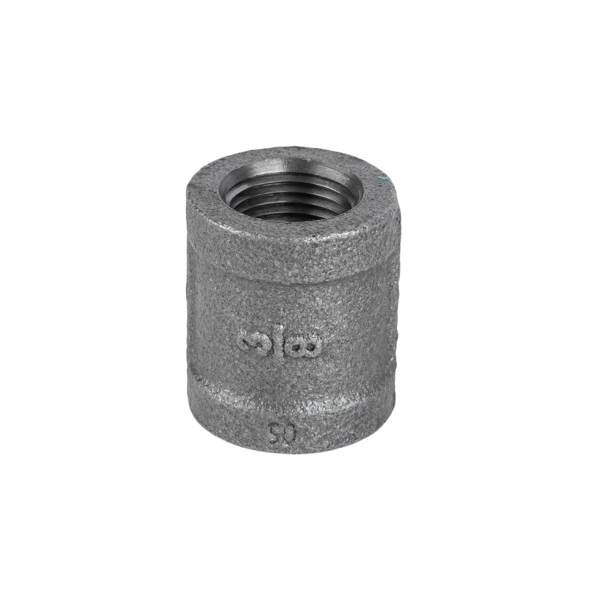 3/8 in. Black Coupling PIPE DECOR