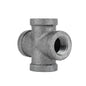 3/8 in. Black Cross PIPE DECOR