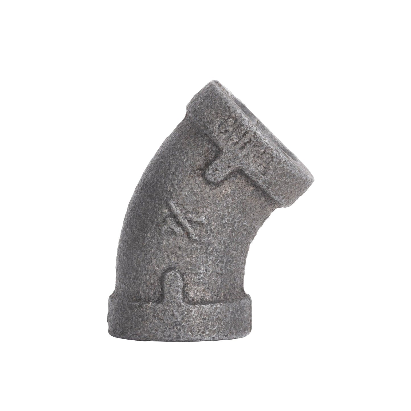 1/4 in. Black 45 Degree Elbow PIPE DECOR