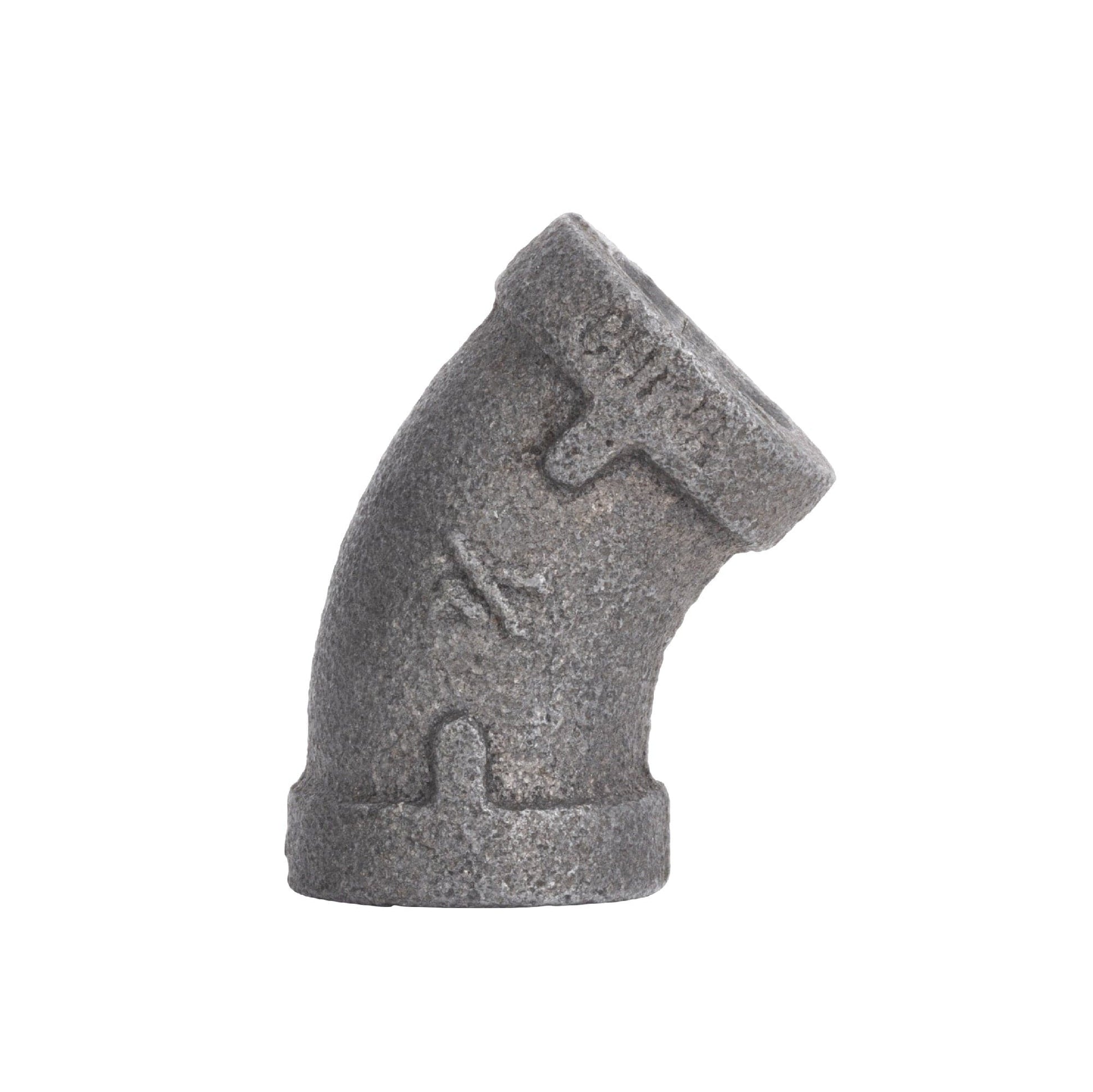1/4 in. Black 45 Degree Elbow PIPE DECOR