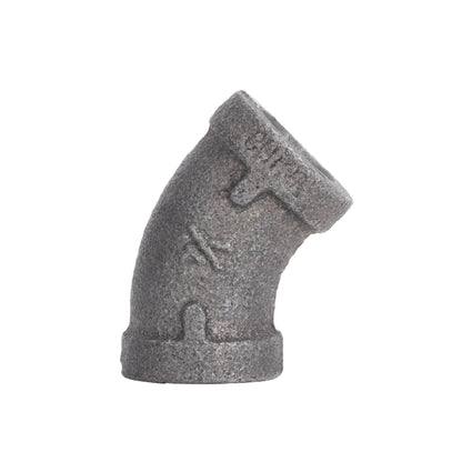 1/4 in. Black 45 Degree Elbow PIPE DECOR