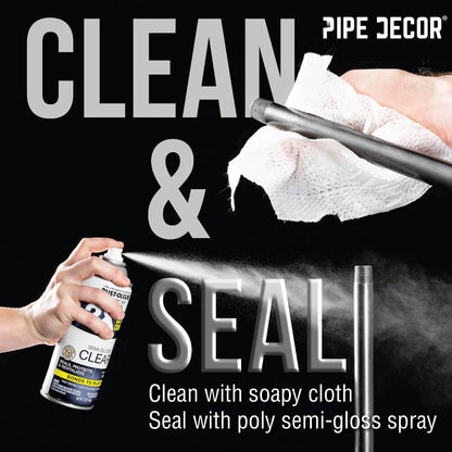 1/4 in. Black  90 Degree Elbow PIPE DECOR