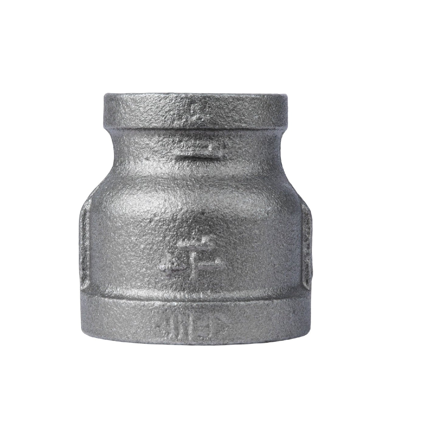 1 1/4 in. x 1 in. Black Reducing Coupling PIPE DECOR
