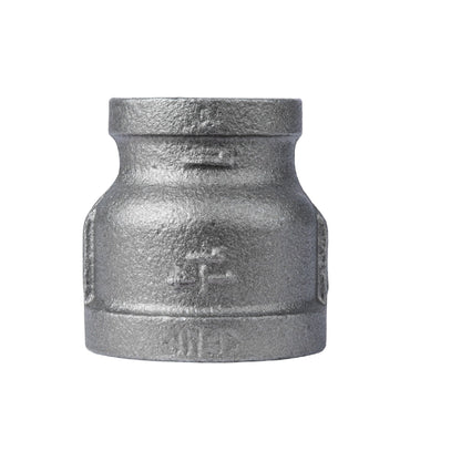 1 1/4 in. x 1 in. Black Reducing Coupling PIPE DECOR