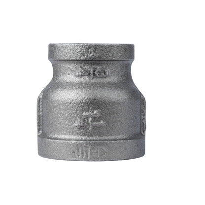 1 1/4 in. x 3/4 in. Black Reducing Coupling PIPE DECOR