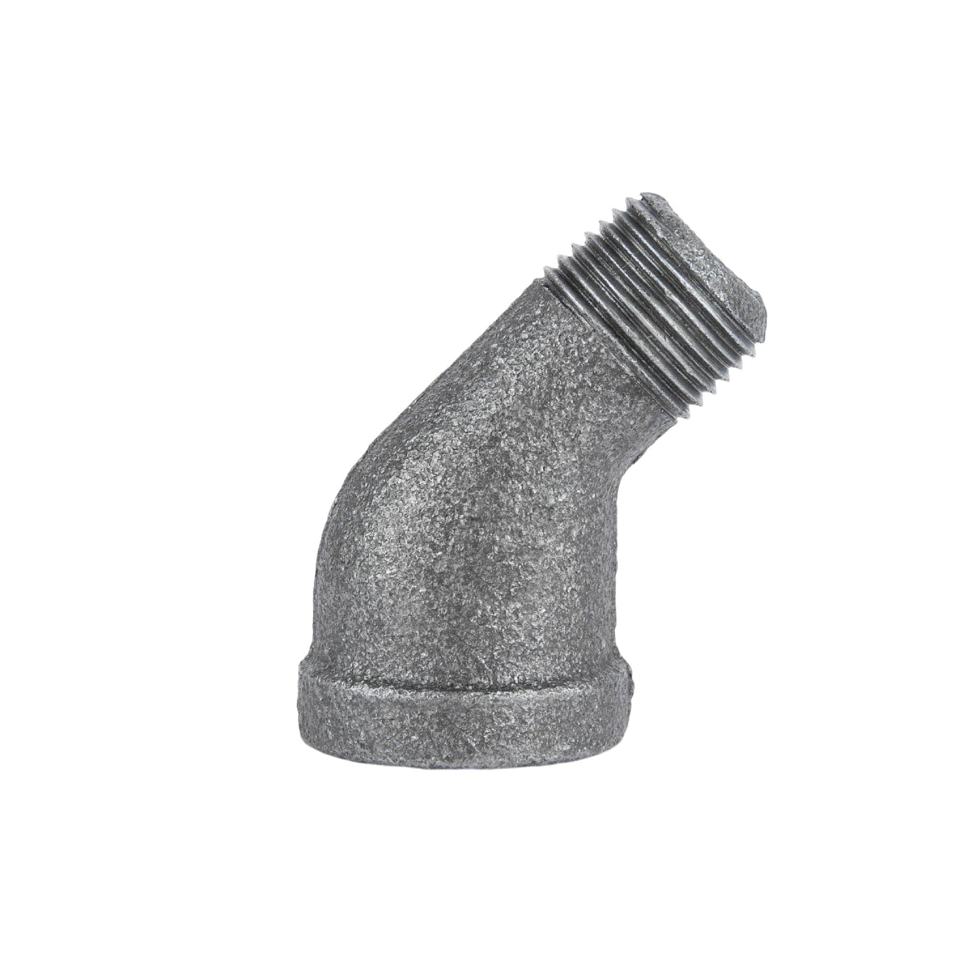 3/8 in. Black 45 Degree Street Elbow PIPE DECOR