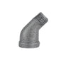 3/8 in. Black 45 Degree Street Elbow PIPE DECOR