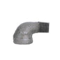 1/4 in. Black 90 Degree Street Elbow PIPE DECOR