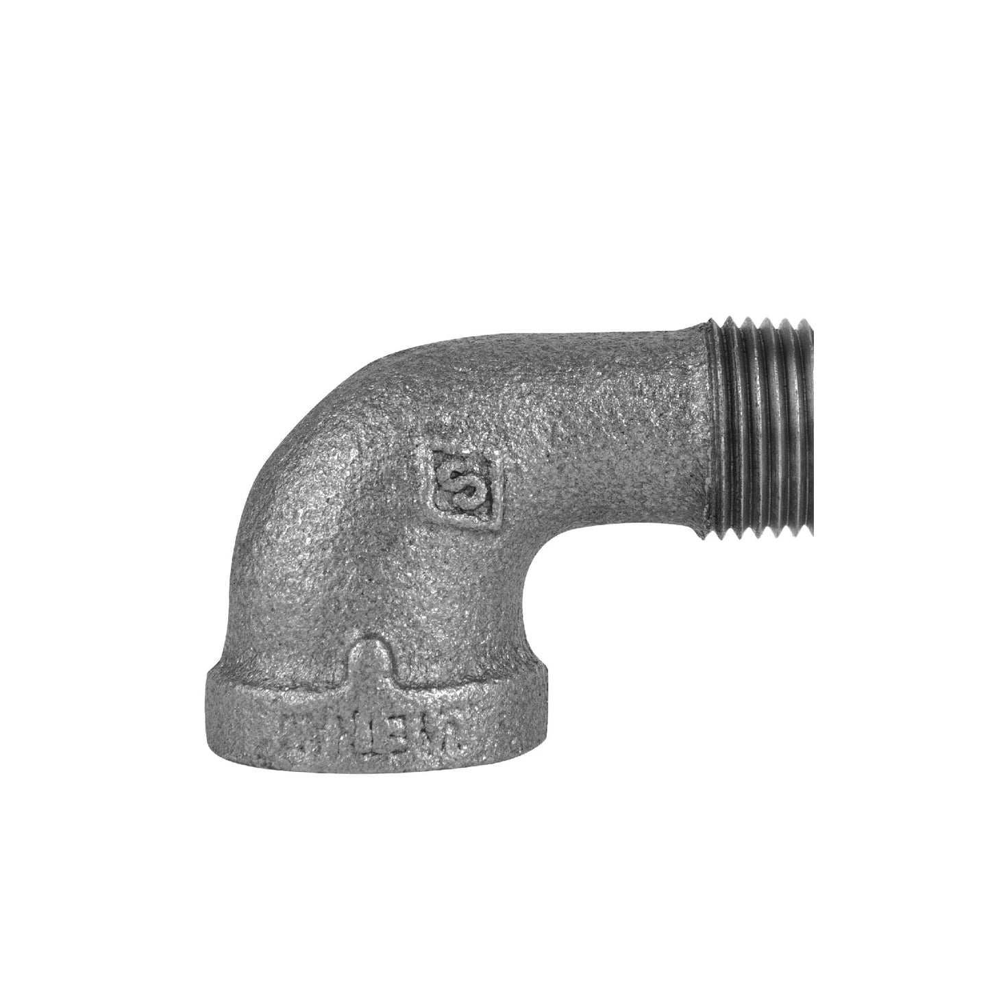 3/8 in. Black 90 Degree Street Elbow PIPE DECOR