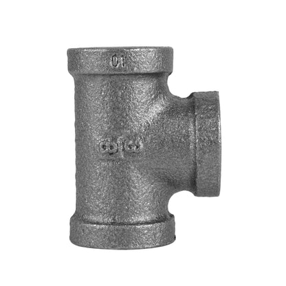 3/8 in. Black Tee PIPE DECOR