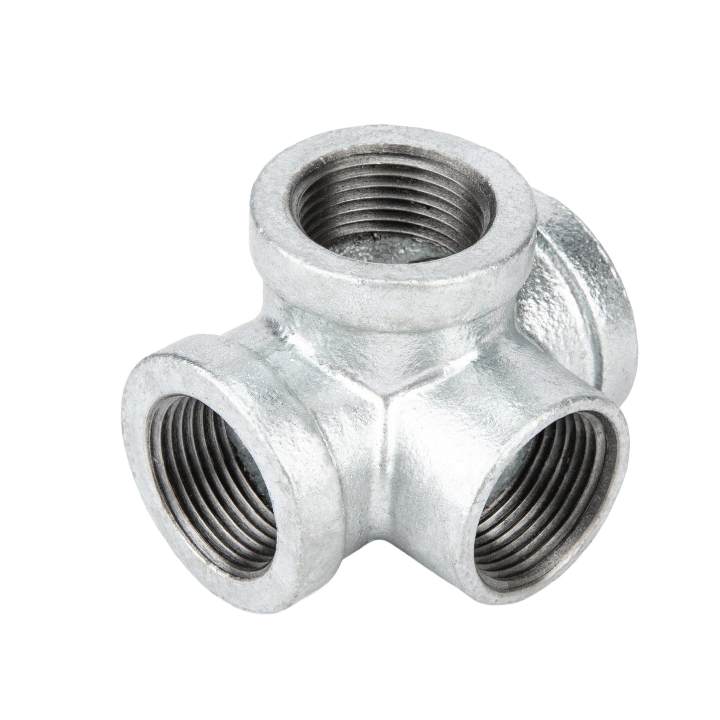 1/2 in. Galvanized Iron Side Outlet Tee PIPE DECOR