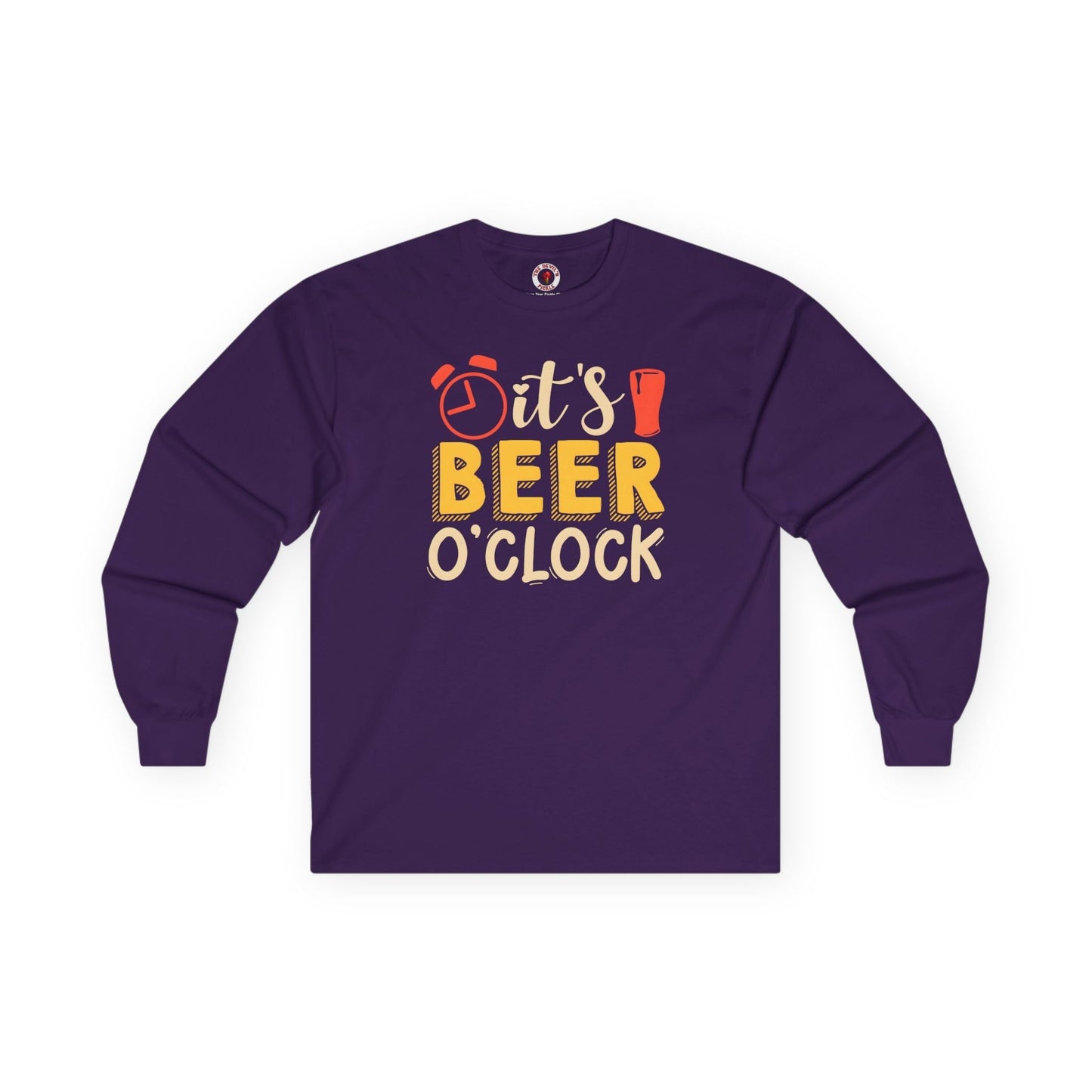It's Beer O'clock Long Sleeve Tee The Devil's Pickle