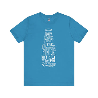 Beer Bottle of Words T-Shirt The Devil's Pickle