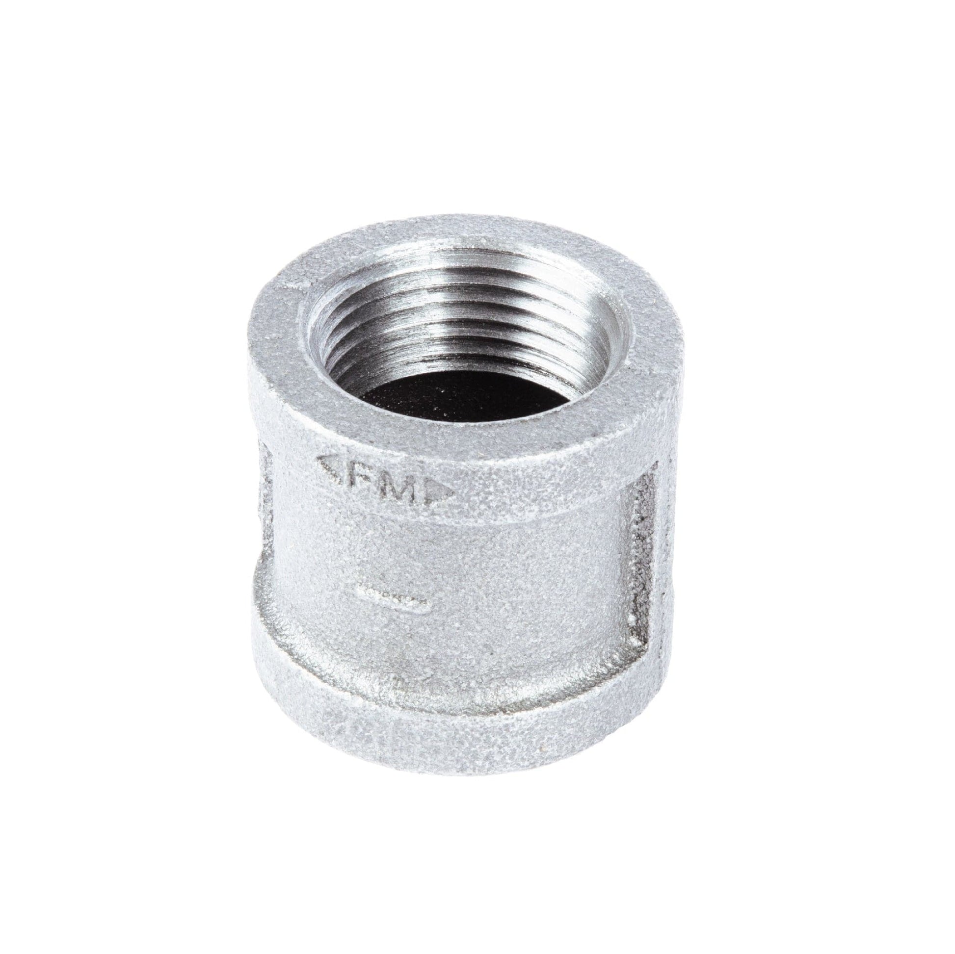 1 in. Galvanized Iron Coupling PIPE DECOR