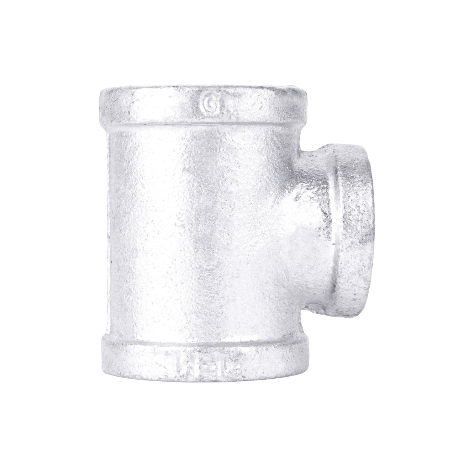 1 1/4 in. x 1 1/4 in. x 3/4 in. Galvanized Iron Reducing Tee PIPE DECOR