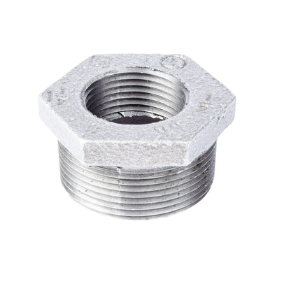 1 1/2 in. x 1/2 in. Galvanized Iron Bushing PIPE DECOR