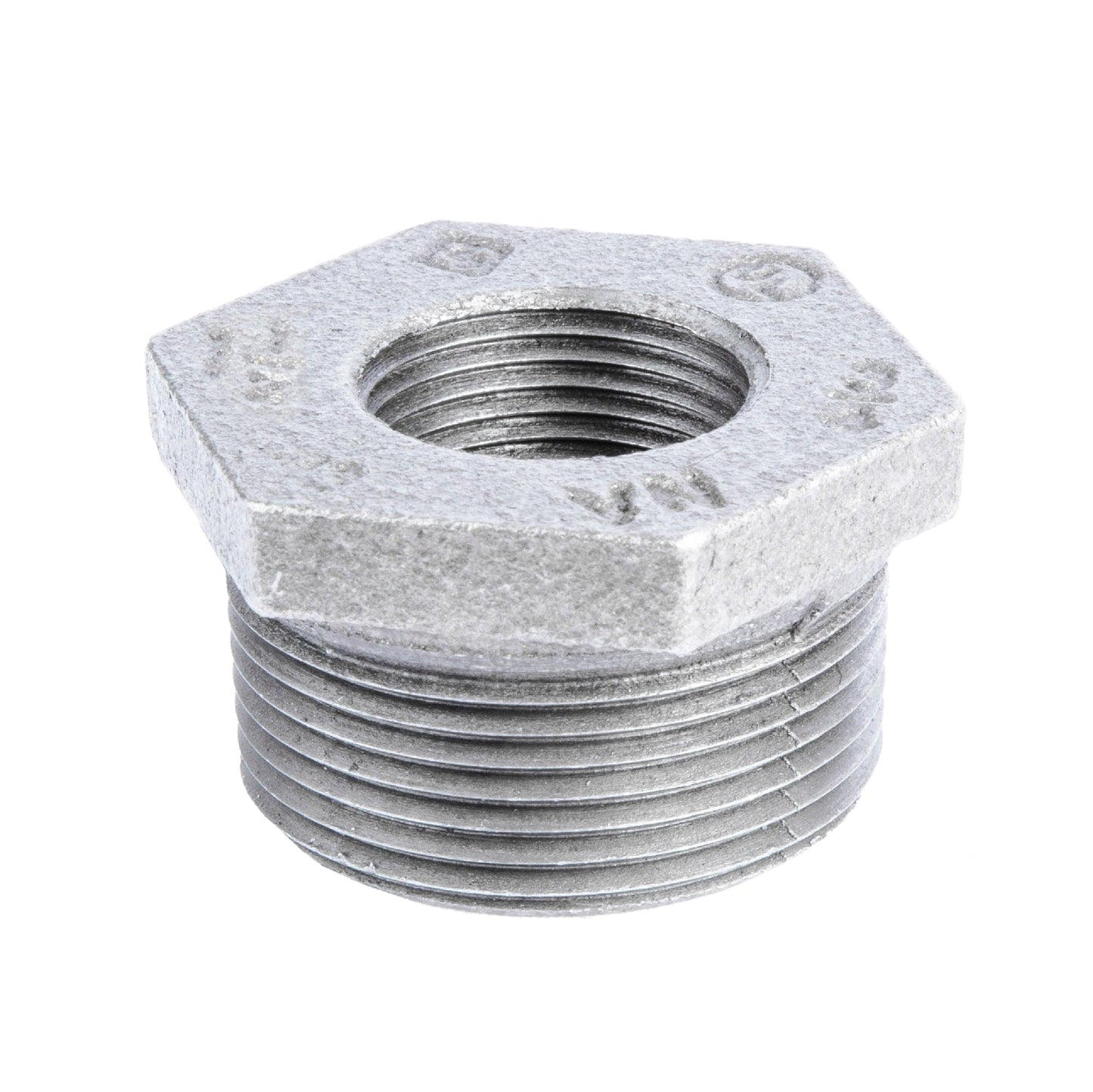 1 1/2 in. x  3/4 in. Galvanized Iron Bushing PIPE DECOR