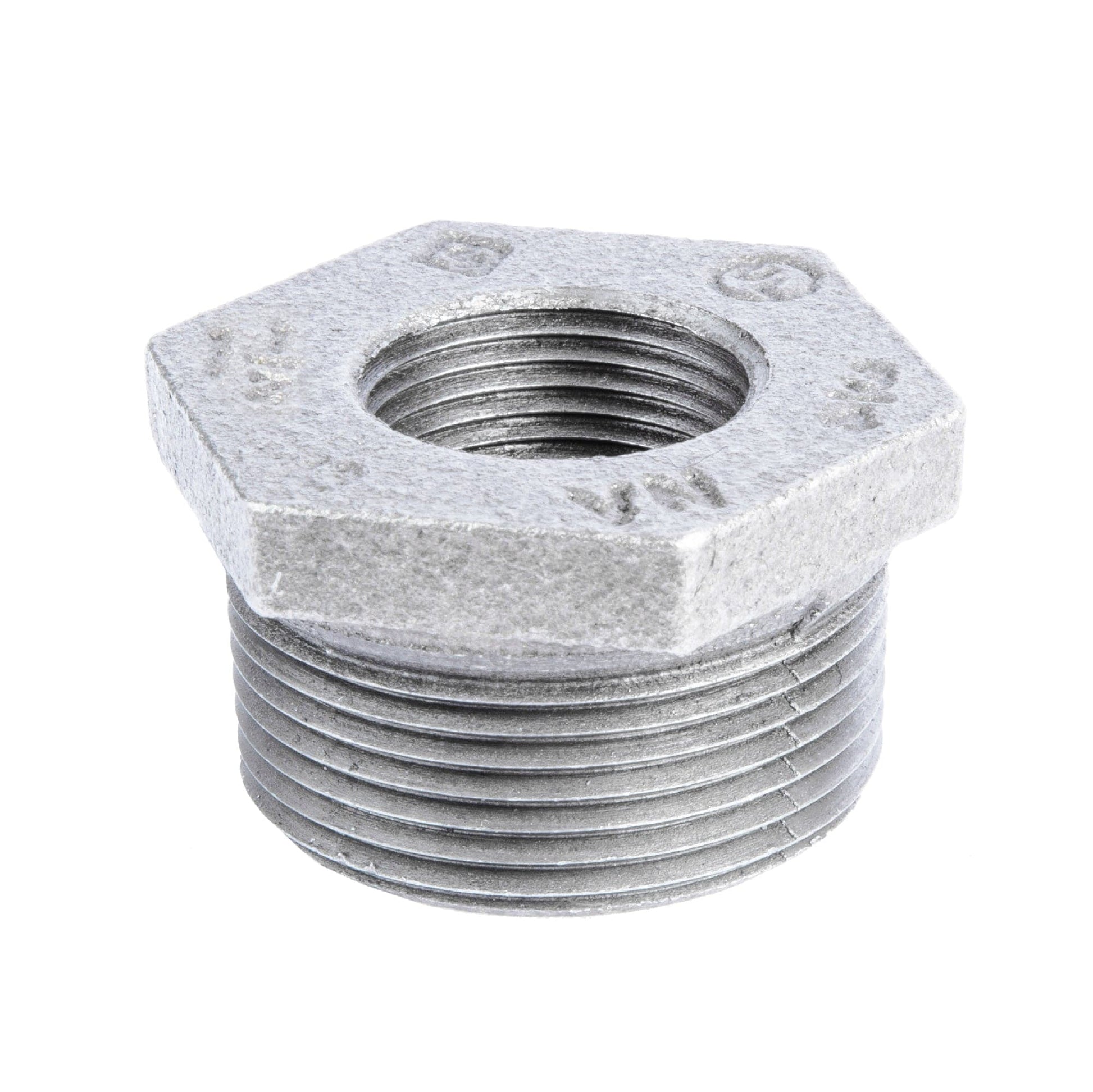 1 1/2 in. x  3/4 in. Galvanized Iron Bushing PIPE DECOR