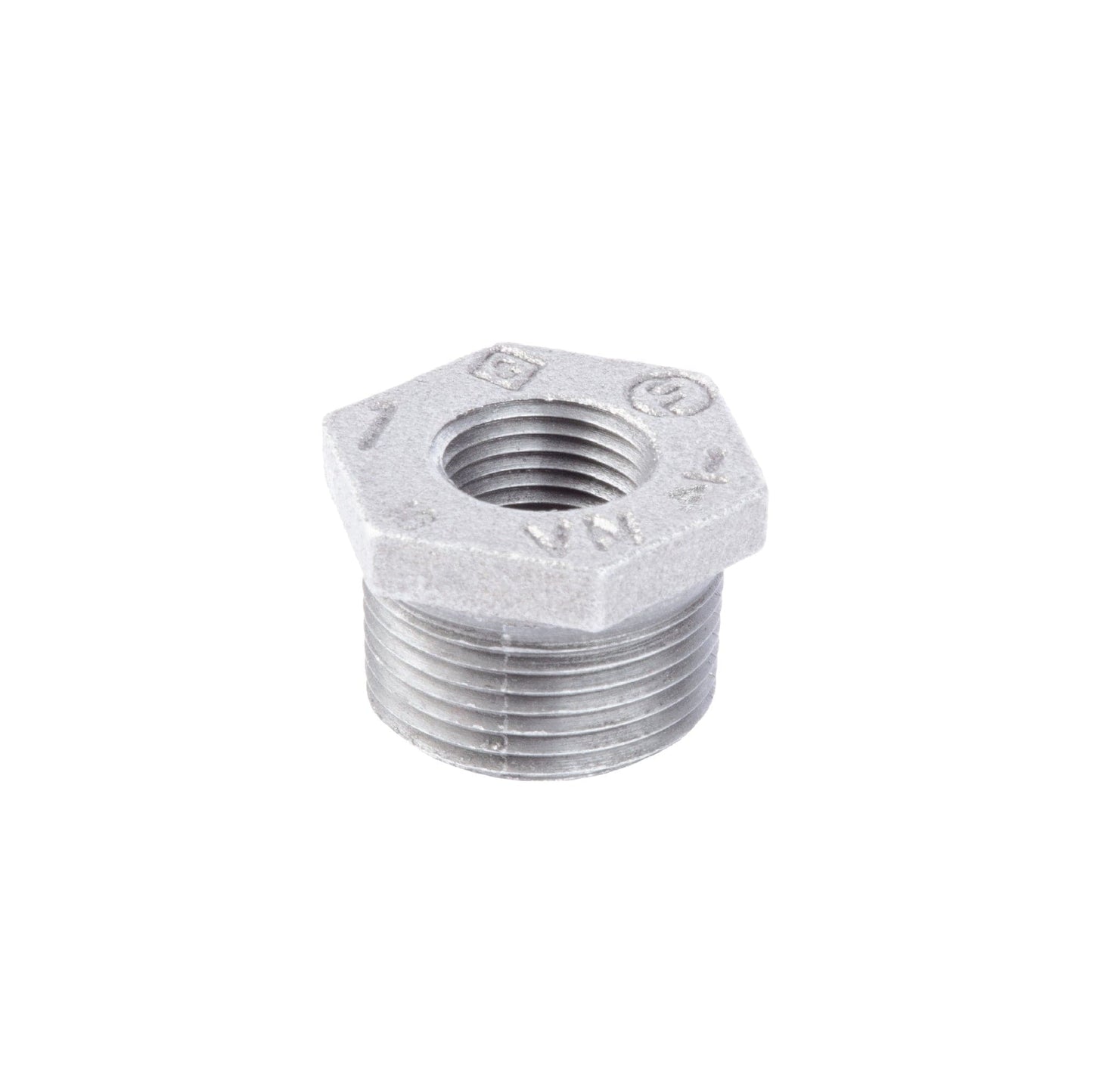 1  in. x 1/4 in. Galvanized Iron Bushing PIPE DECOR
