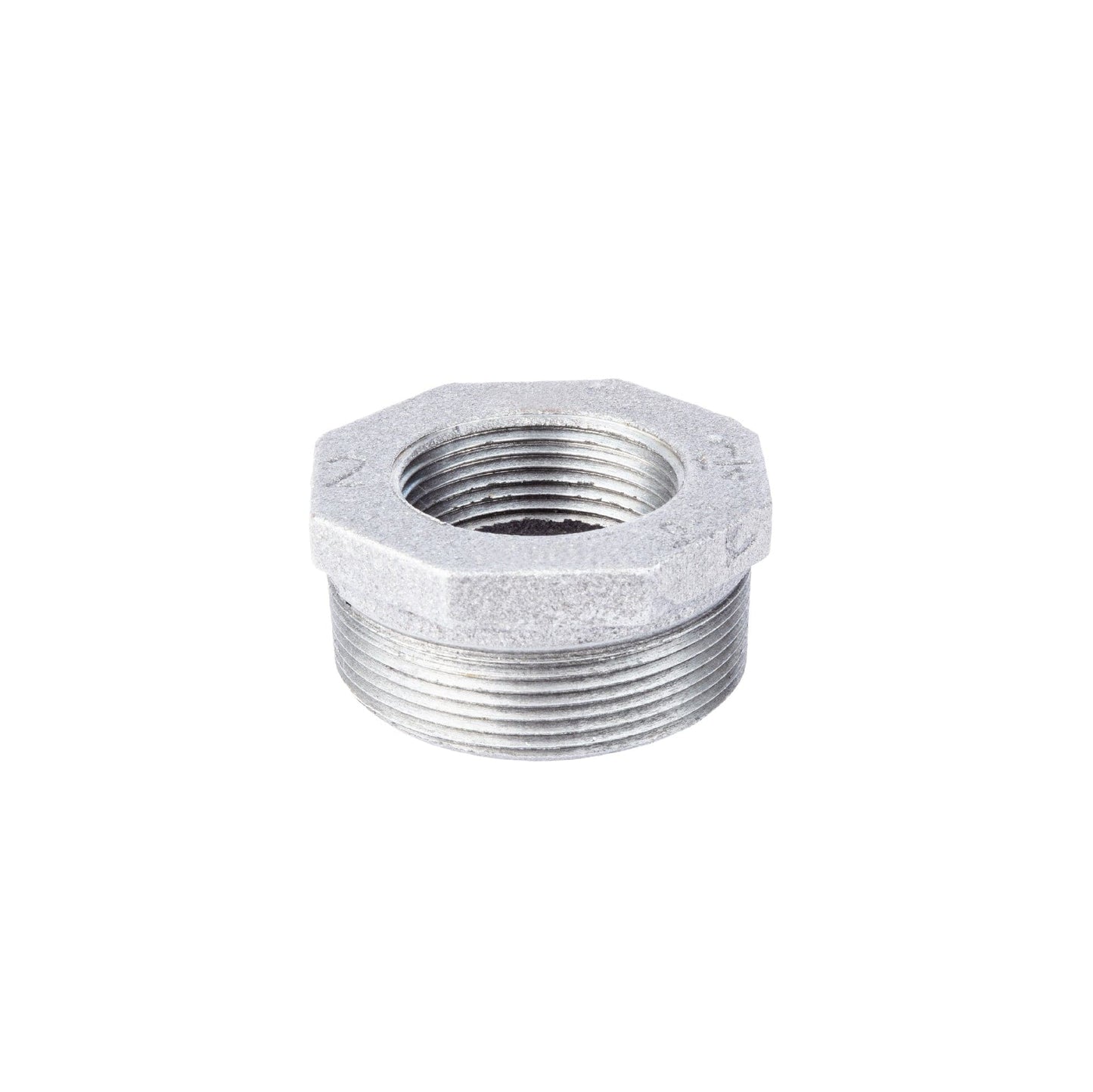2 in. x 1 1/4 in. Galvanized Iron Bushing PIPE DECOR
