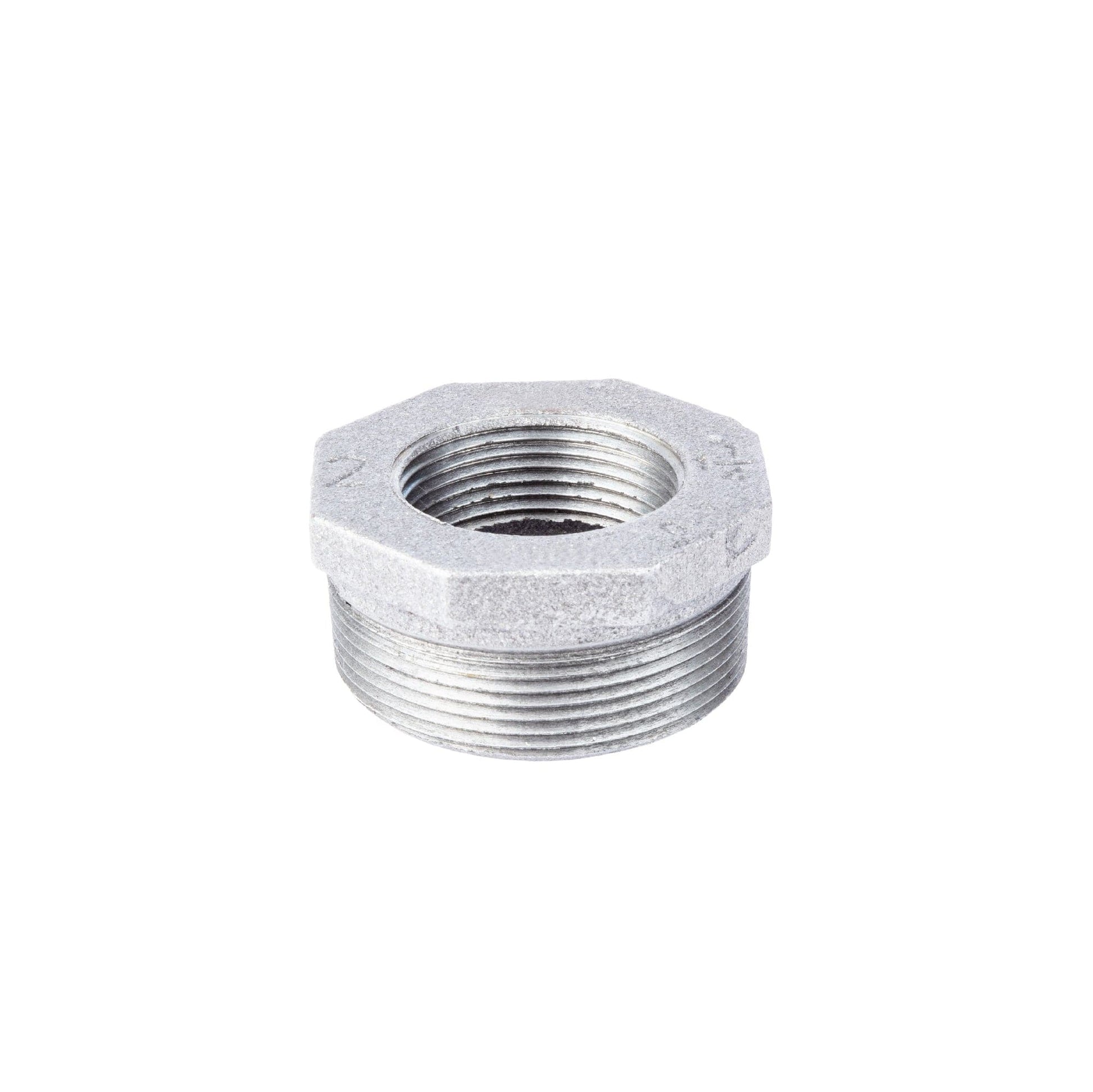 2 in. x 1 1/4 in. Galvanized Iron Bushing PIPE DECOR