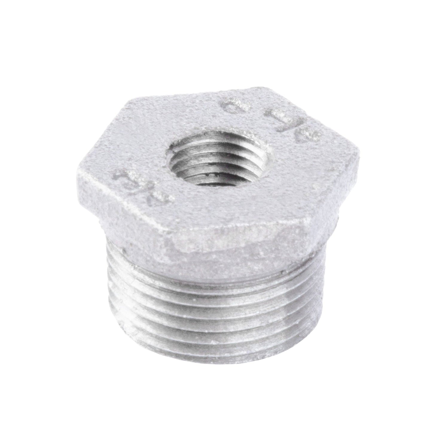 3/4 in. x 1/4 in. Galvanized Iron Bushing PIPE DECOR