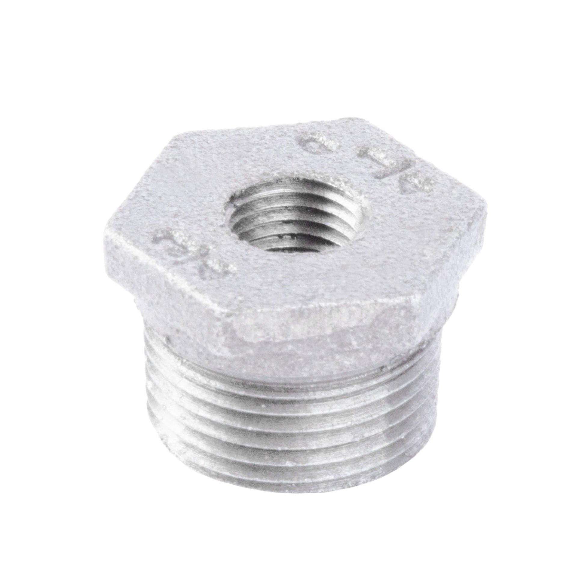 3/4 in. x 1/4 in. Galvanized Iron Bushing PIPE DECOR