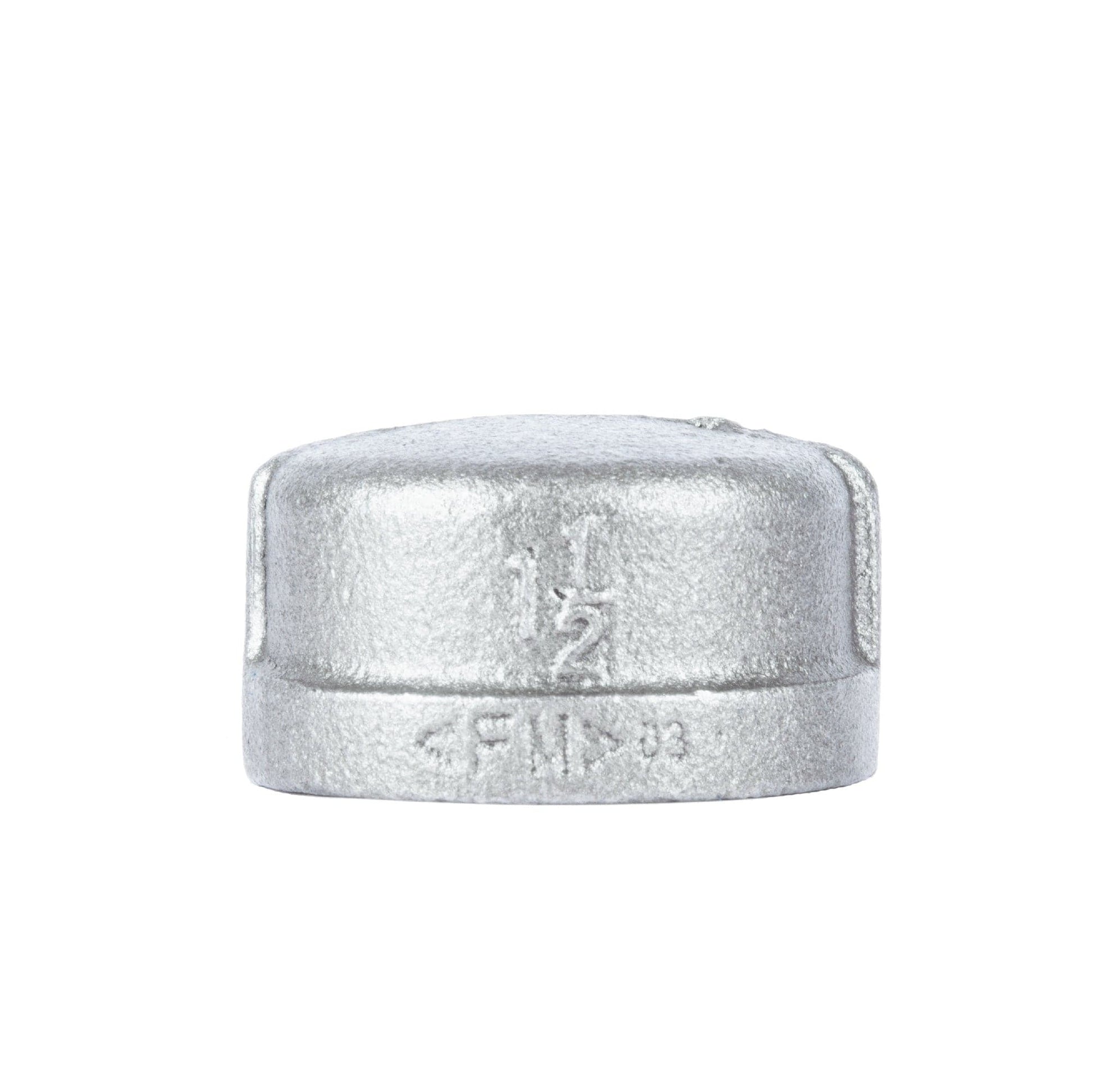 1 1/2 in. Galvanized Iron Cap PIPE DECOR