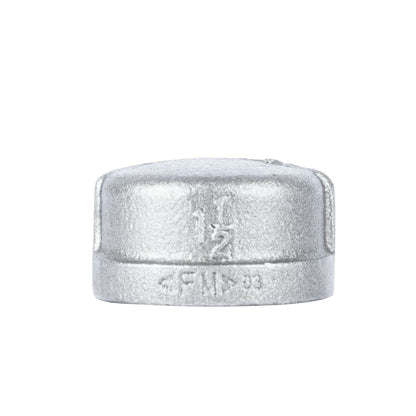1 1/2 in. Galvanized Iron Cap PIPE DECOR