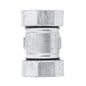 1 1/2 in. Galvanized Iron Compression Coupling PIPE DECOR