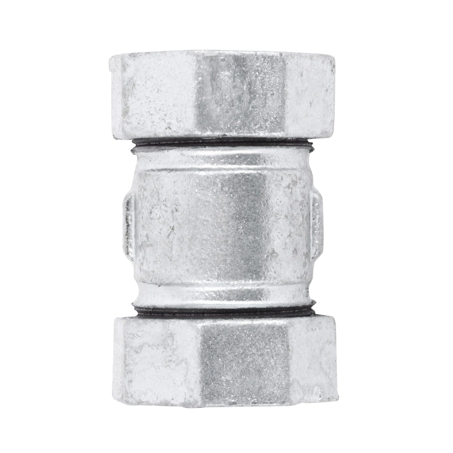 1 in. Galvanized Iron Compression Coupling PIPE DECOR