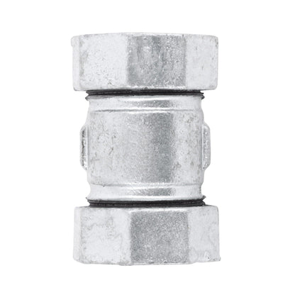 2 in. Galvanized Iron Compression Coupling PIPE DECOR