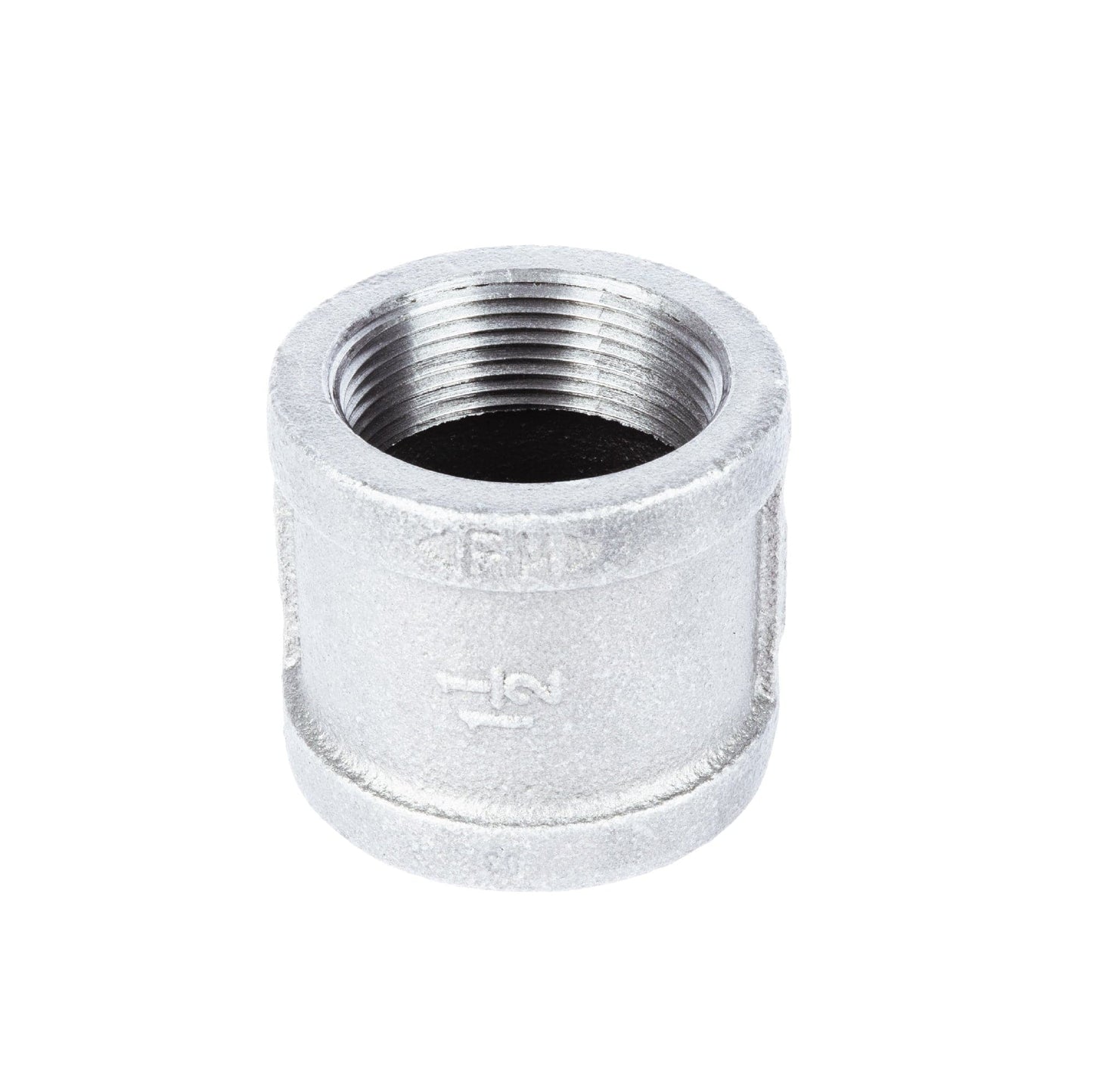 1 1/2 in. Galvanized Iron Coupling PIPE DECOR