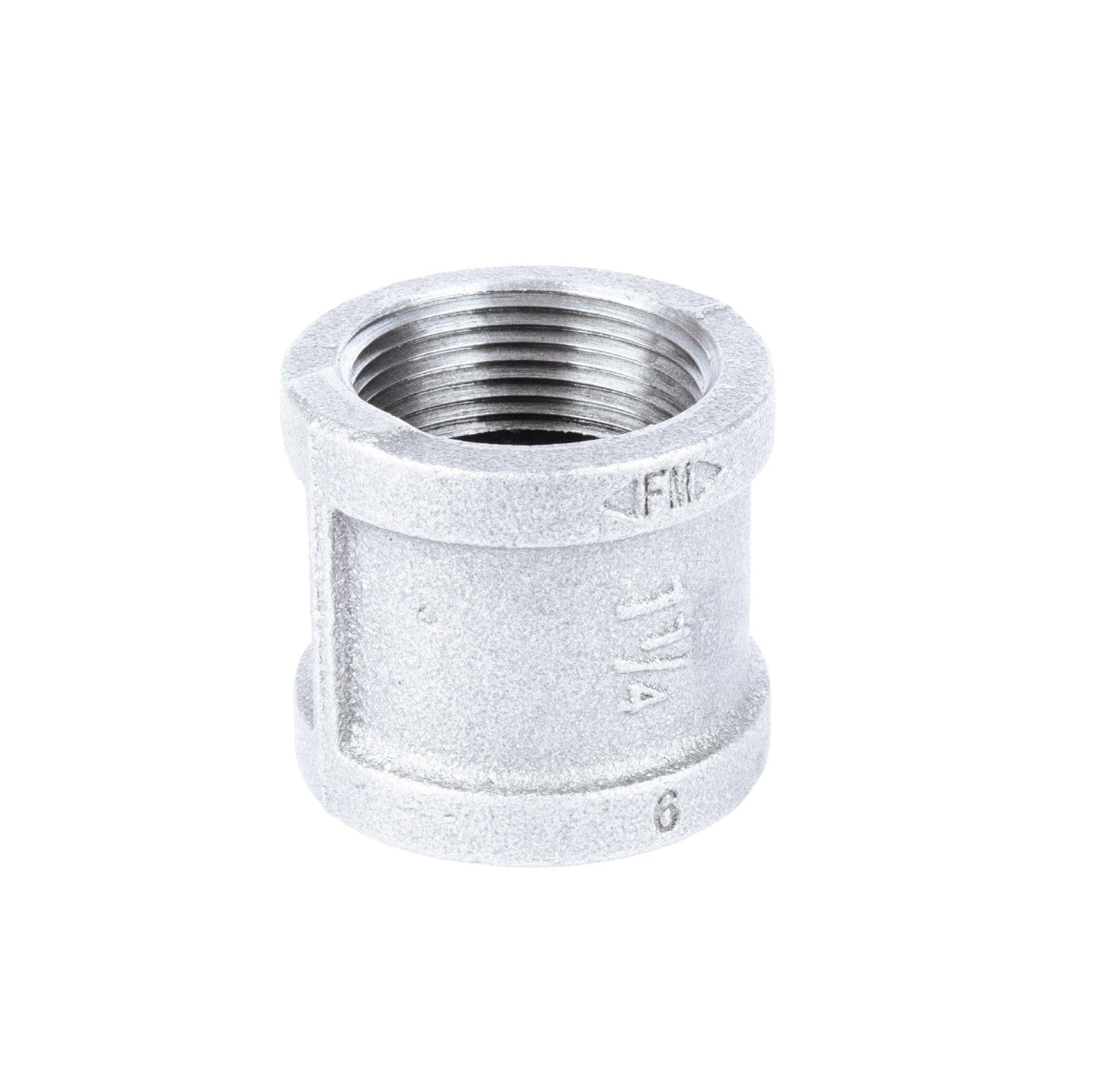 1 1/4 in. Galvanized Iron Coupling PIPE DECOR