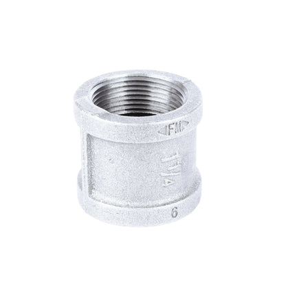 1 1/4 in. Galvanized Iron Coupling PIPE DECOR