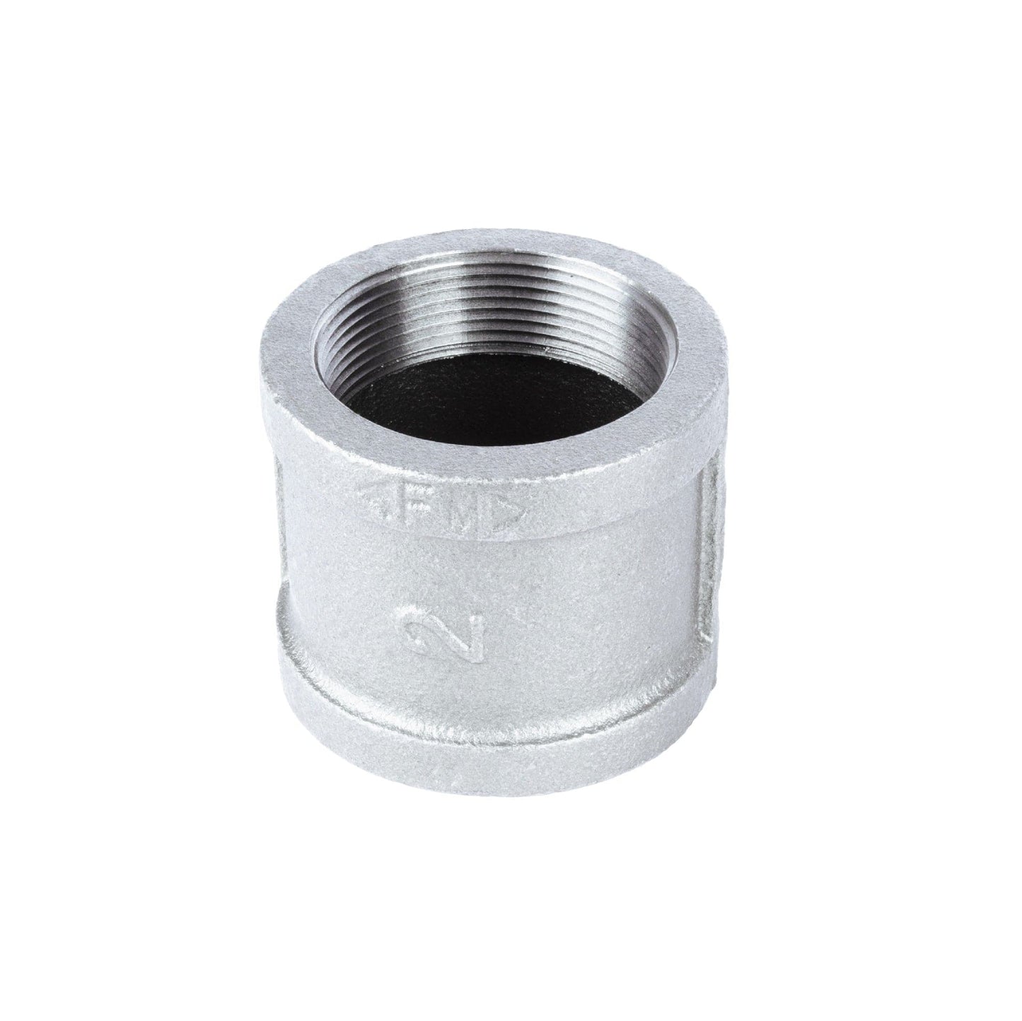 2 in. Galvanized Iron Coupling PIPE DECOR