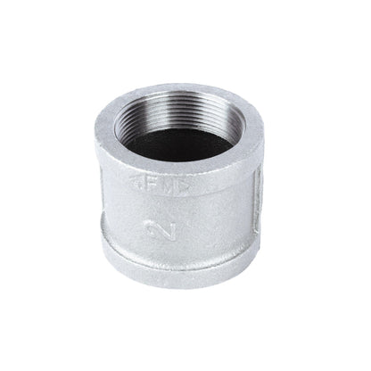 2 in. Galvanized Iron Coupling PIPE DECOR