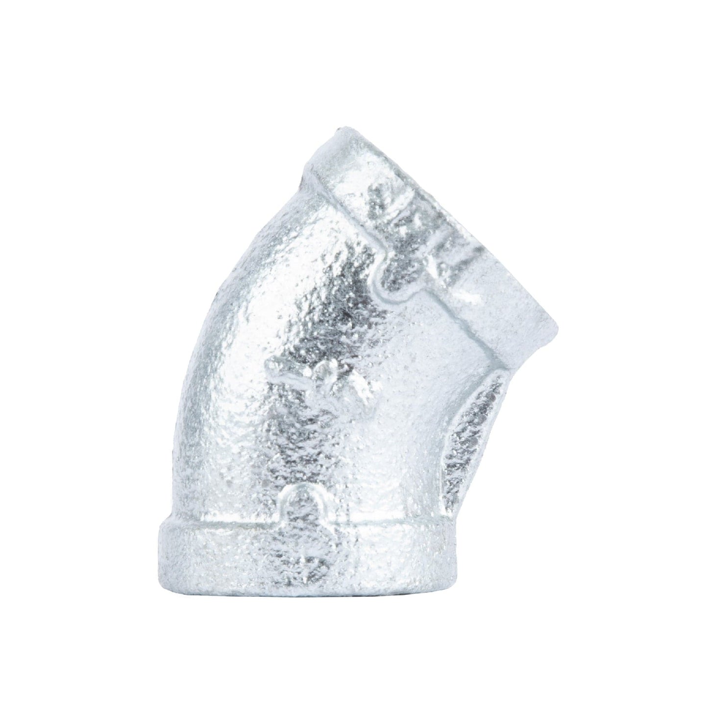 1/2 in. Galvanized Iron 45 Degree Elbow PIPE DECOR