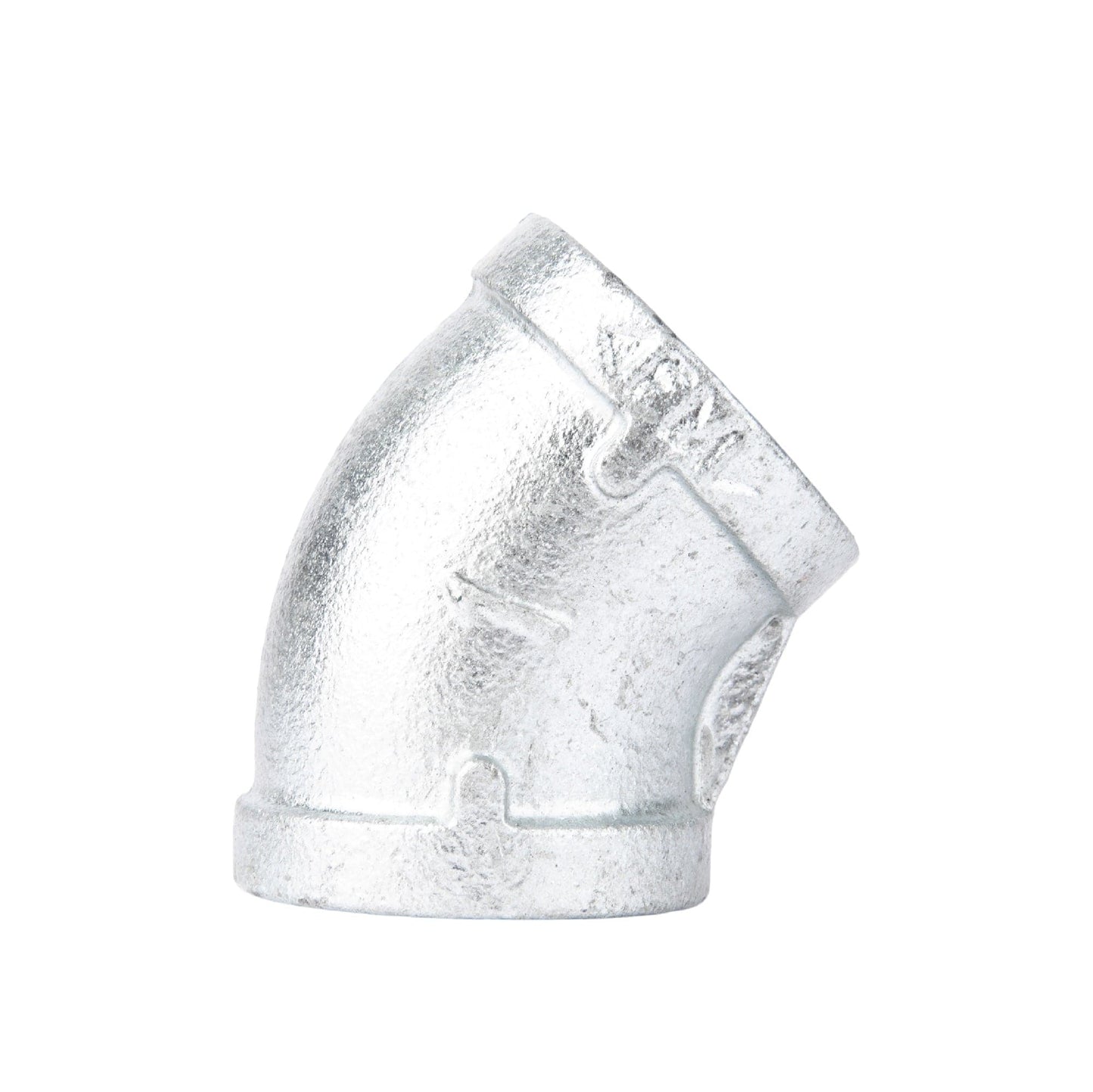 1 in. Galvanized Iron 45 Degree Elbow PIPE DECOR