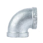 1 1/2 in. Galvanized Iron 90 Degree Elbow PIPE DECOR
