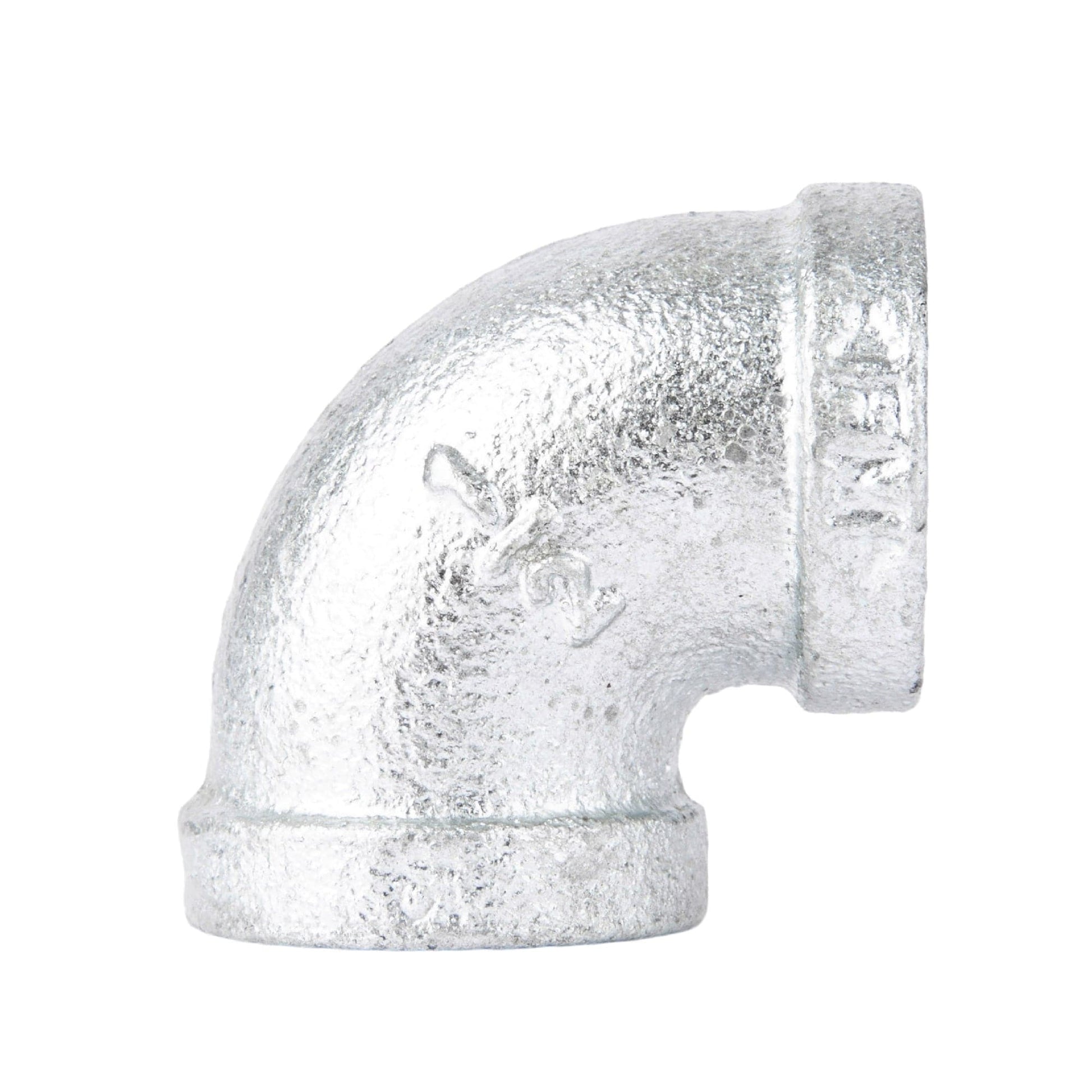 1/2 in. Galvanized Iron 90 Degree Elbow PIPE DECOR
