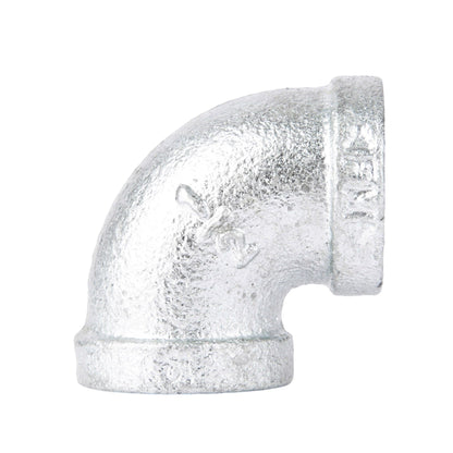 1/2 in. Galvanized Iron 90 Degree Elbow PIPE DECOR